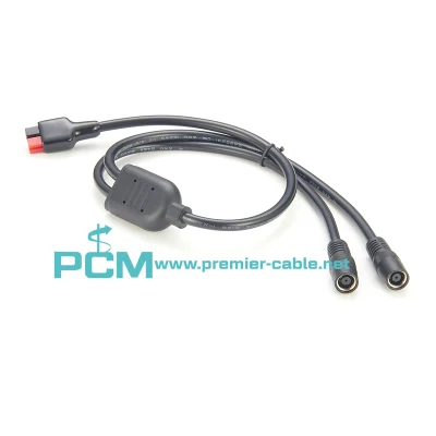 Dual DC8mm DC7909 para Anderson Cable para painel solar para RV Automotive Marine Portable Power Station