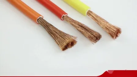 Cabo de alimentação para carro com bainha de PVC transparente 0AWG 2AWG 4AWG