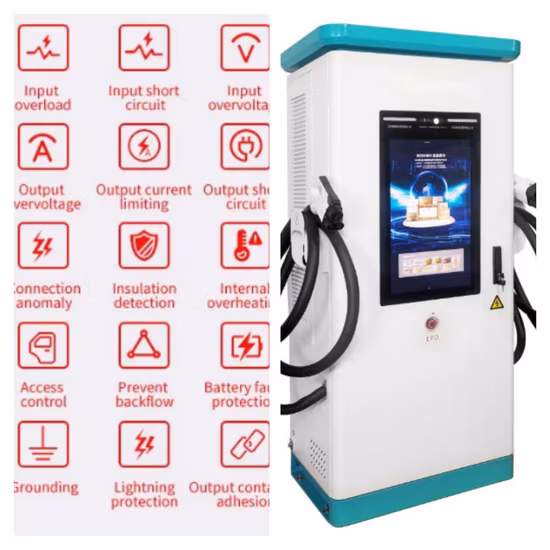 Pevc3107 180kw EV Car Charger Station 250A Max Electric Vehicle DC Charger for EV Car/Bus