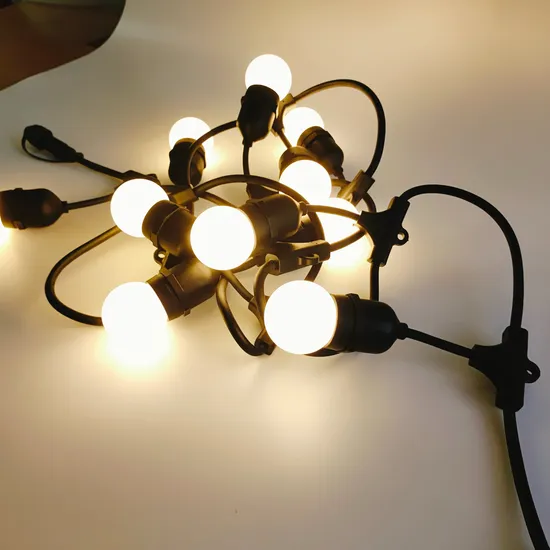 Lâmpada G45 Cordão de Luz LED Festão para Eventos Festas Comerciais Casa Decoração de Natal