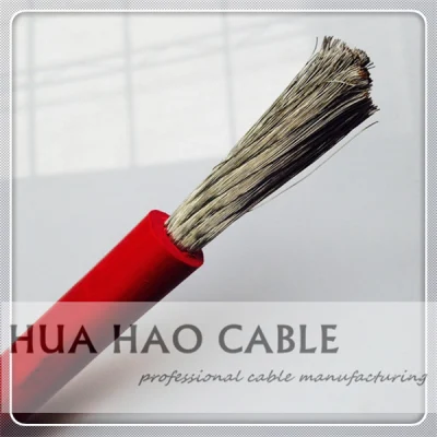 Condutor de cobre estanhado Bainha de PVC 0AWG 2AWG 4AWG 5AWG 8AWG 10AWG Cabo de alimentação para carro/cabo auxiliar para carro/cabo jumper para carro